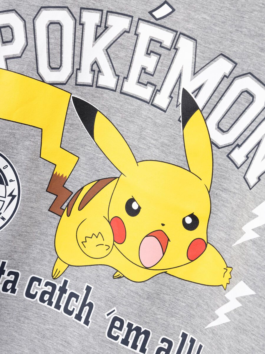 Carousel image - POKEMON T-SHIRT, Grey Melange | 3