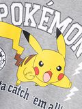 Product image thumbnail - POKEMON T-SHIRT, Grey Melange | 3
