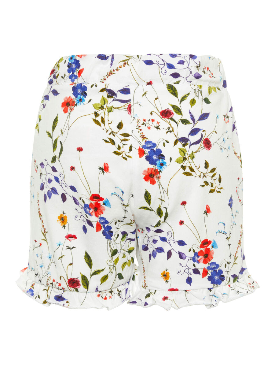 Name it FLORAL PRINTED COTTON SHORTS, Bright White, highres - 13165570_BrightWhite_002.jpg