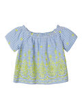 Name it STRIPED COTTON BLOUSE, Colony Blue, highres - 13178435_ColonyBlue_001.jpg