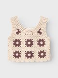 Name it LOOSE FIT GEBREID GILET, Birch, highres - 13233745_Birch_003.jpg
