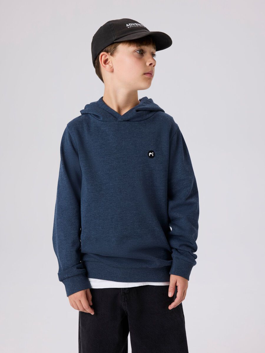Product carousel image - COUPE CLASSIQUE SWEAT &Agrave; CAPUCHE, Dark Sapphire | 1