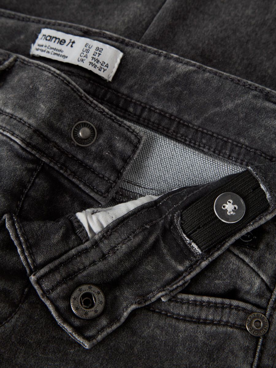 Carousel image - X-SLIM FIT JEANS, Dark Grey Denim | 5