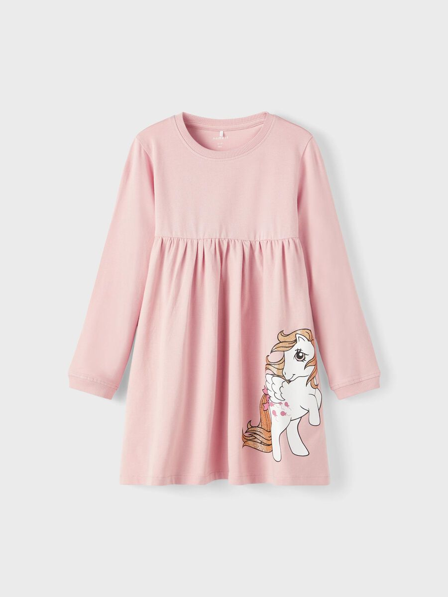 Name it MY LITTLE PONY LONG SLEEVED DRESS, Pale Mauve, highres - 13193918_PaleMauve_003.jpg