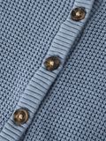 Product image thumbnail 3 WAFFLE KNITTED CARDIGAN, Ashley Blue