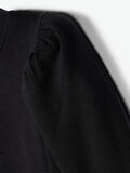 Name it PUFF SLEEVE DRESS, Black, highres - 13185908_Black_006.jpg