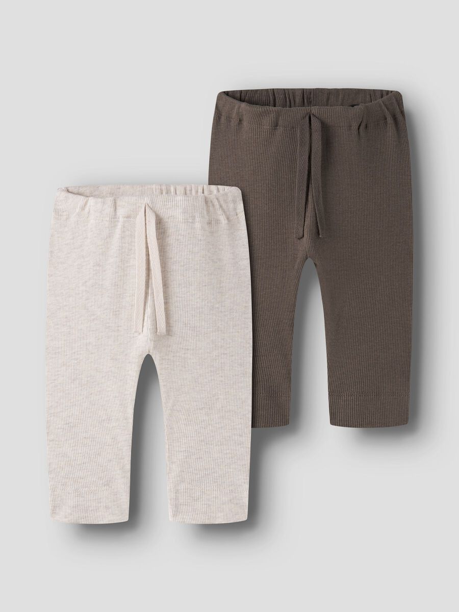 Product carousel image - 2 PACK SWEATPANTS, Peyote Melange | 1
