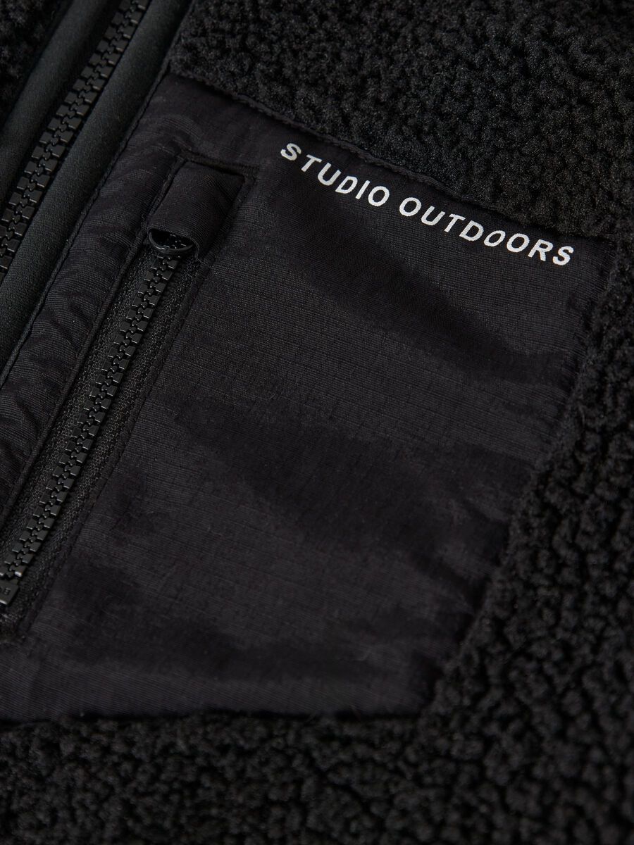 Carousel image 5 TEDDY JACKET, Black