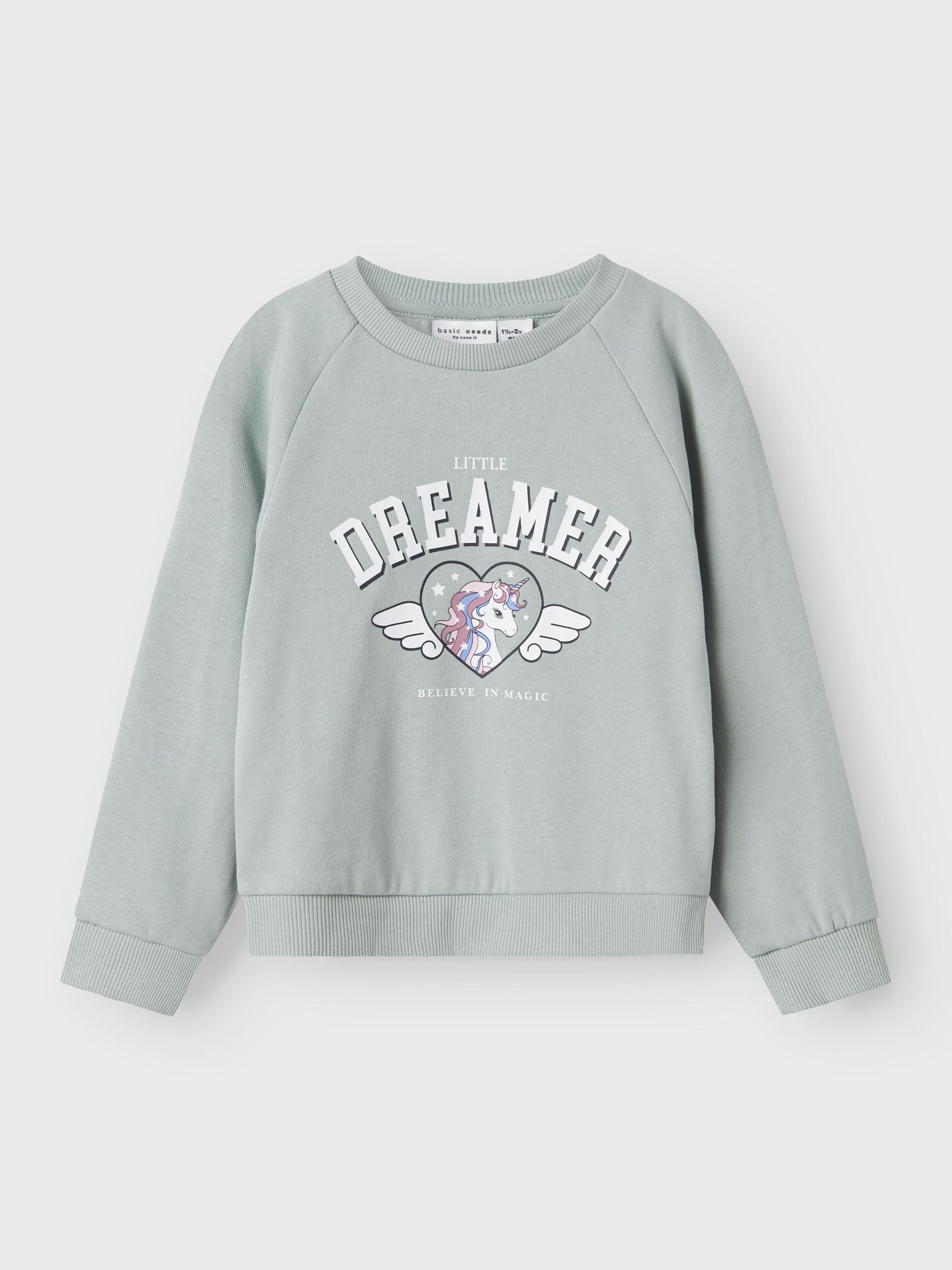 REGULAR FIT SWEATSHIRT Toddler Girls Green NAME IT Italy