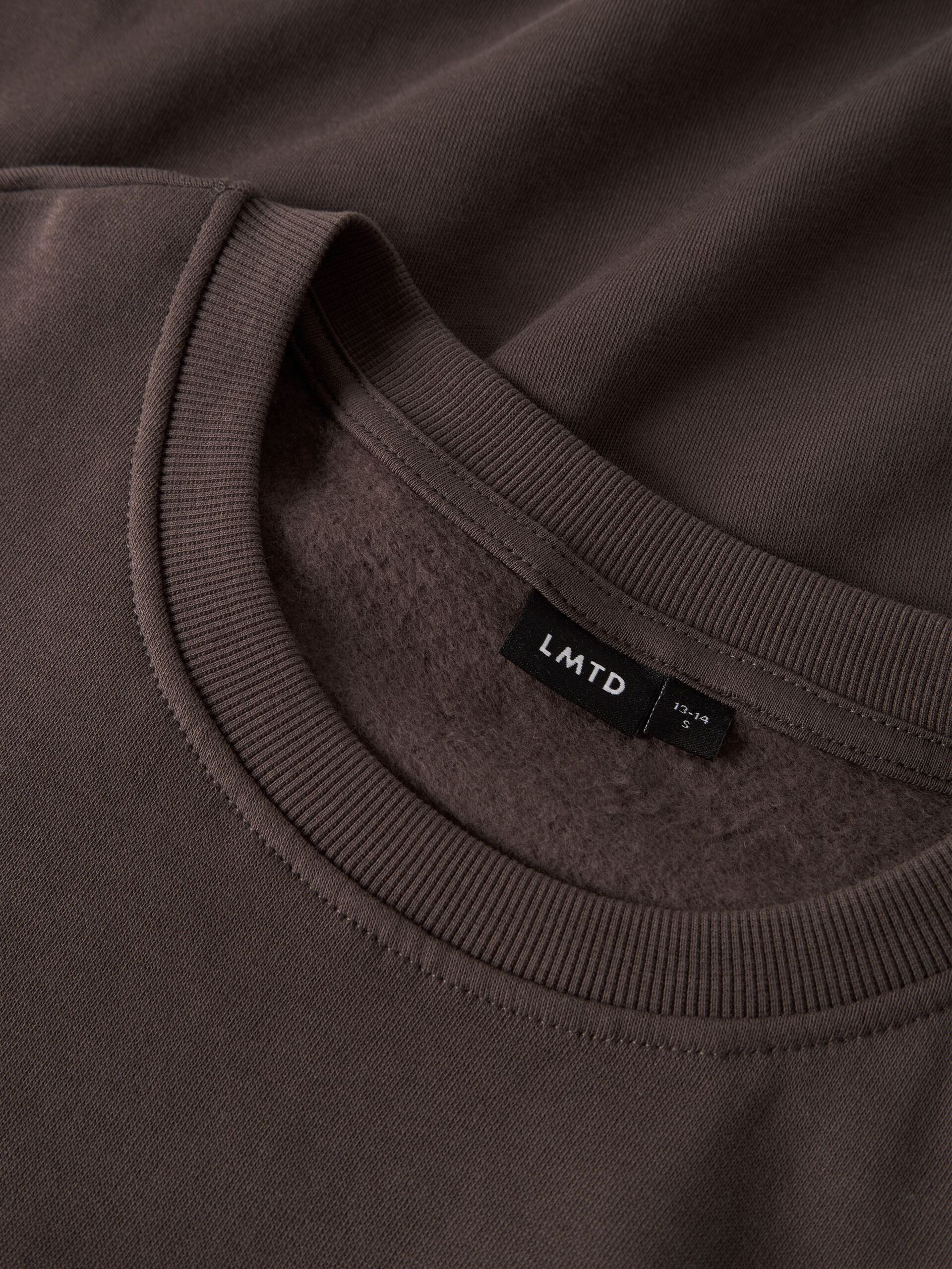 Carousel image - COUPE DÉCONTRACTÉE SWEAT-SHIRT, Chocolate Brown | 3