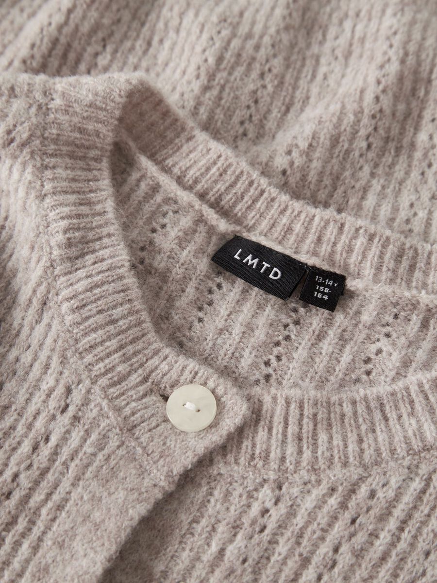 Carousel image - KNITTED CARDIGAN, Peyote | 4