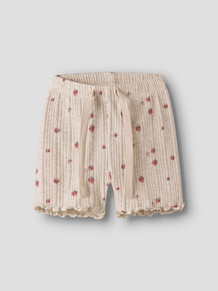 Product carousel image - COTON BIOLOGIQUE SHORT, Peyote Melange | 1