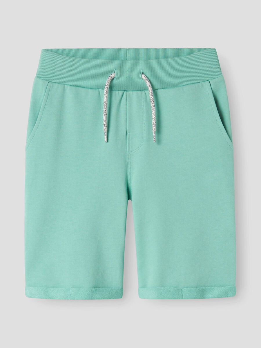 name it REGULAR FIT SHORTS, Creme De Menthe, highres - 13201050_CremeDeMenthe_003.jpg