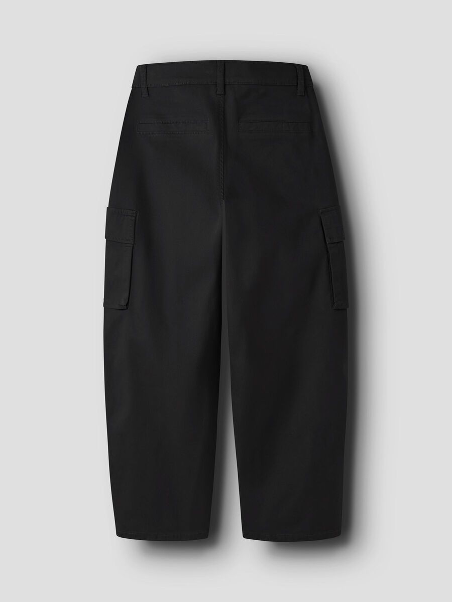 Carousel image - PANTALONES CARGO, Black | 4