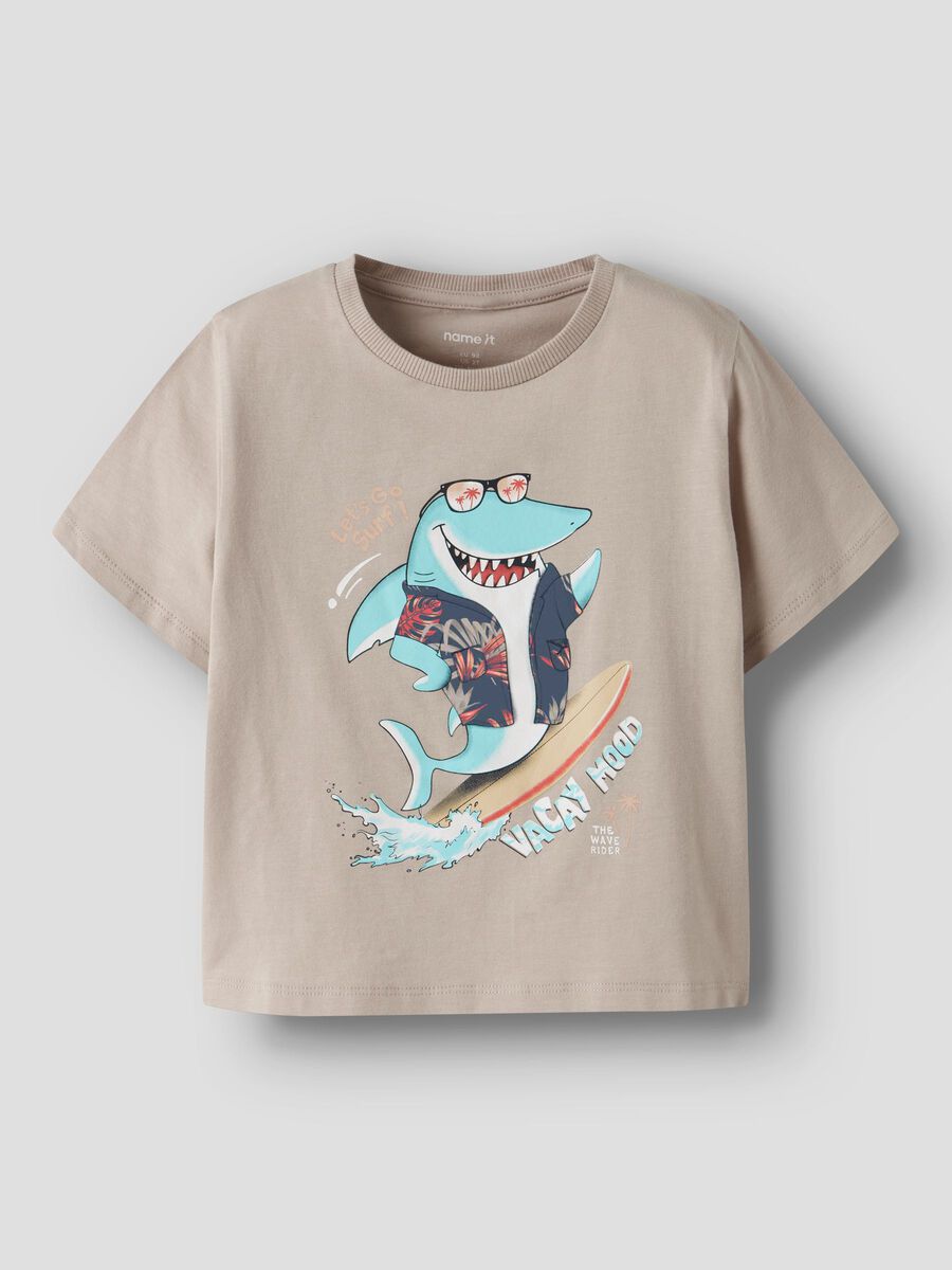 Product carousel image - COTON BIOLOGIQUE TOP, Chateau Gray | 2