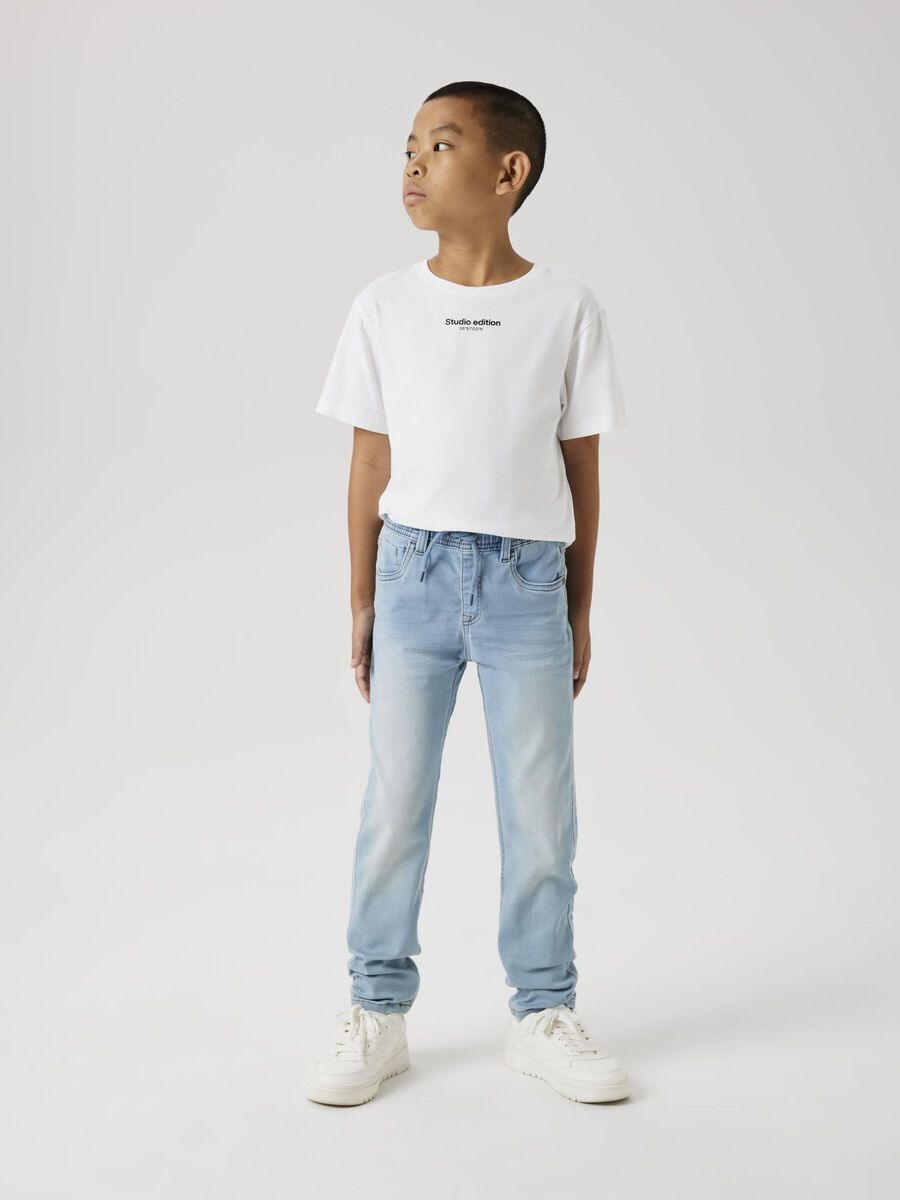 name it SLIM FIT SWEAT JEANS, Light Blue Denim, highres - 13185212_LightBlueDenim_008.jpg
