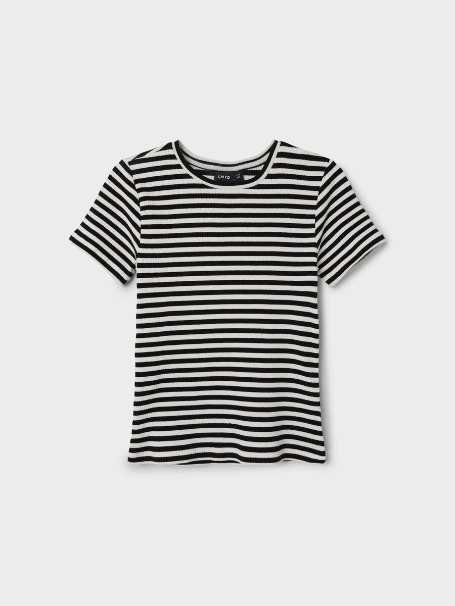 Name it STRIPED T-SHIRT, Black, highres - 13227320_Black_1089555_003.jpg