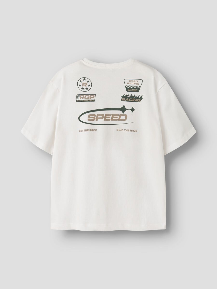 Product carousel image 2 ORGANIC COTTON T-SHIRT, Wispy Clouds