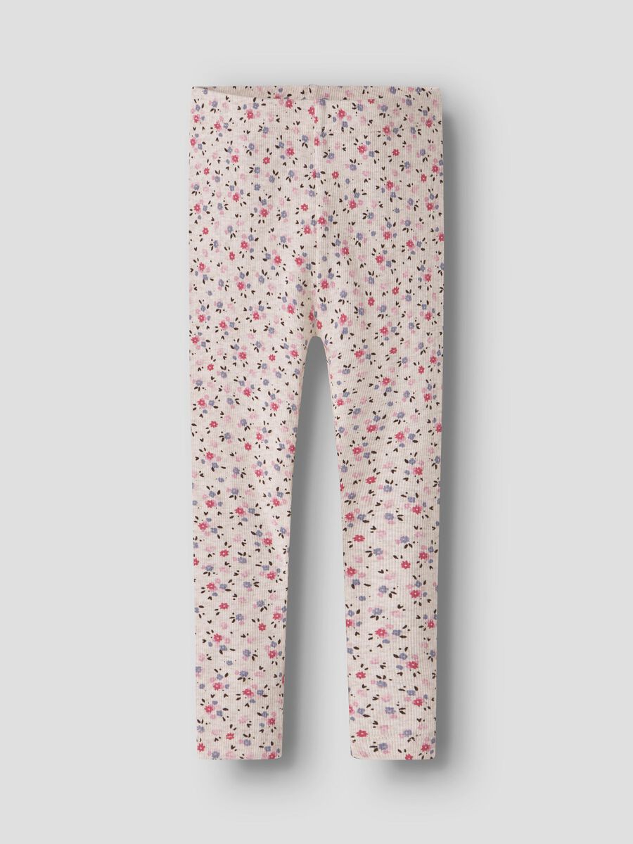Product carousel image 1 ORGANIC COTTON LEGGINGS, Peyote Melange