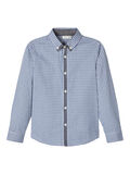 Name it CHECKED COTTON SHIRT, Dark Sapphire, highres - 13170746_DarkSapphire_001.jpg