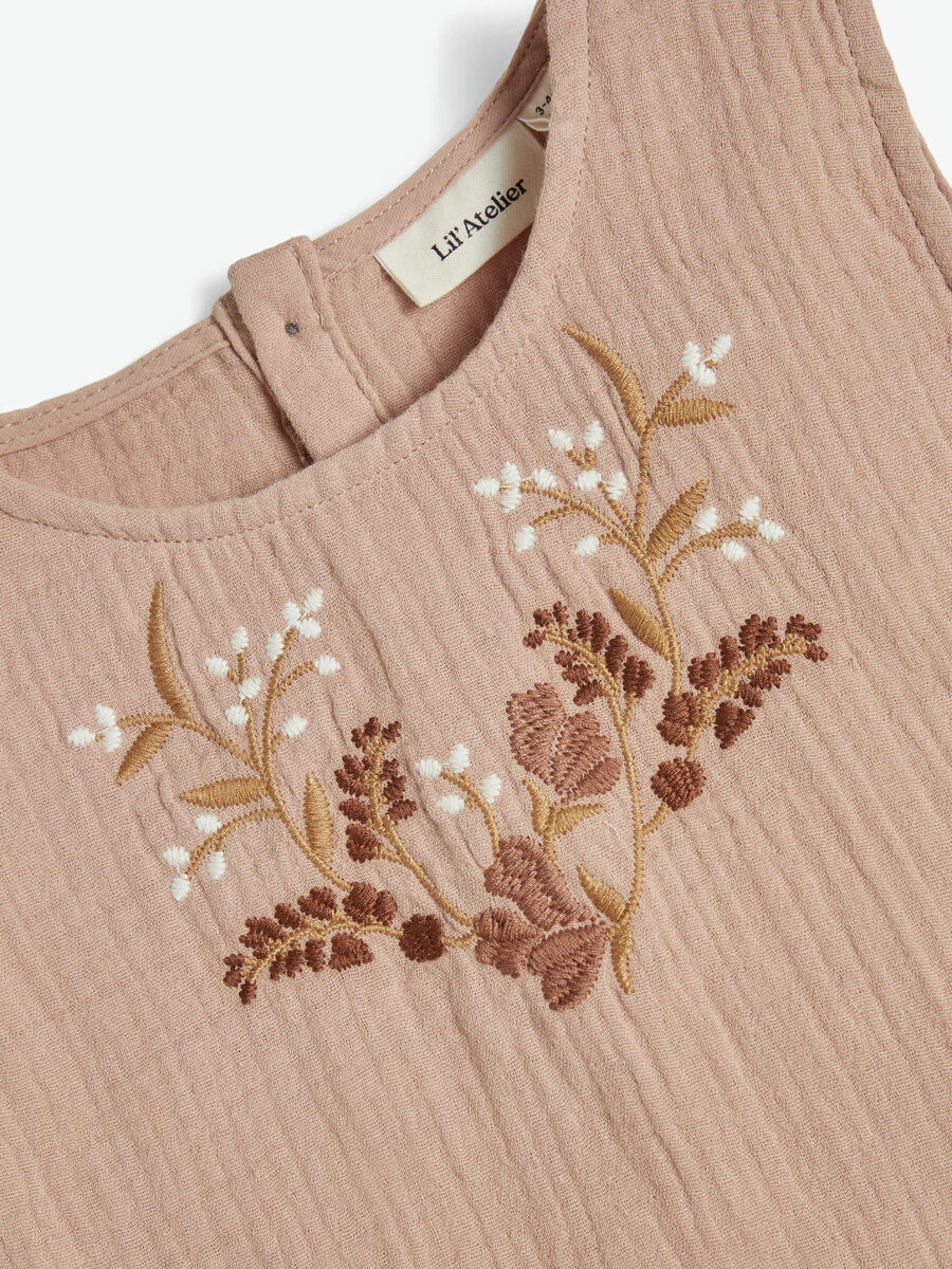 Carousel image - FLORAL EMBROIDERED MUSLIN SHIRT, Roebuck | 4