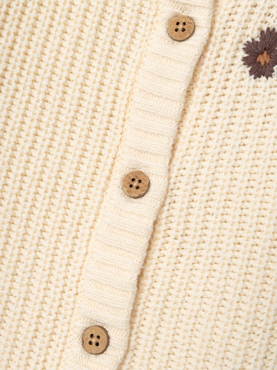Name it LONG SLEEVED KNITTED CARDIGAN, Birch, highres - 13233748_Birch_005.jpg