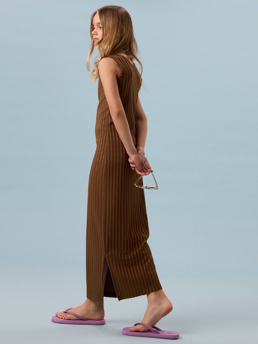 Product carousel image - LANGES SLIM FIT KLEID, Sepia | 2