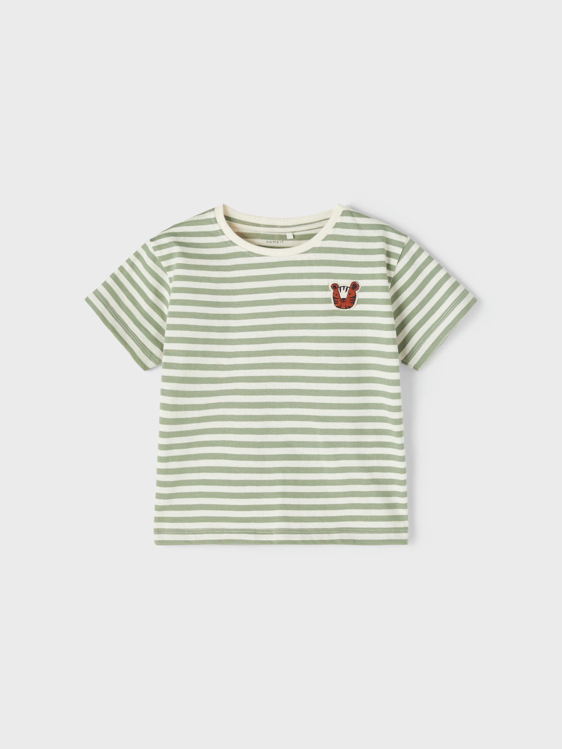 STRIPED SPIRIT ANIMAL T-SHIRT (Green 