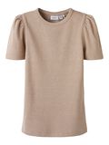 name it SMAL PASSFORM T-SKJORTE, Oxford Tan, highres - 13250175_OxfordTan_001.jpg