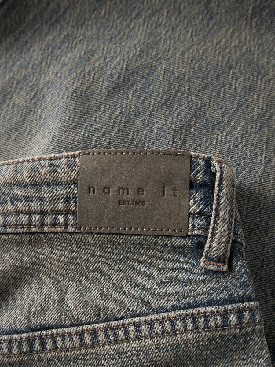 Carousel image 6 SKATER FIT JEANS, Vintage Medium Blue Denim