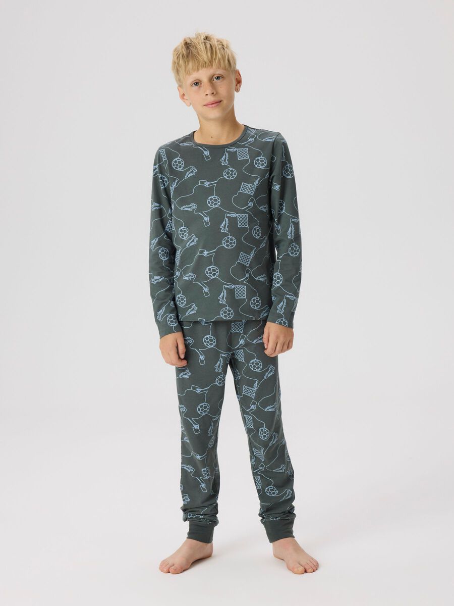 Product carousel image 1 COTON BIOLOGIQUE ENSEMBLE PYJAMA, Urban Chic