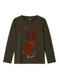 Name it MOOSE MOTIF LONG-SLEEVED T-SHIRT, Rosin, highres - 13186570_Rosin_001.jpg