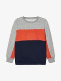 Name it COLOUR BLOCK SWEATSHIRT, Grey Melange, highres - 13184530_GreyMelange_003.jpg