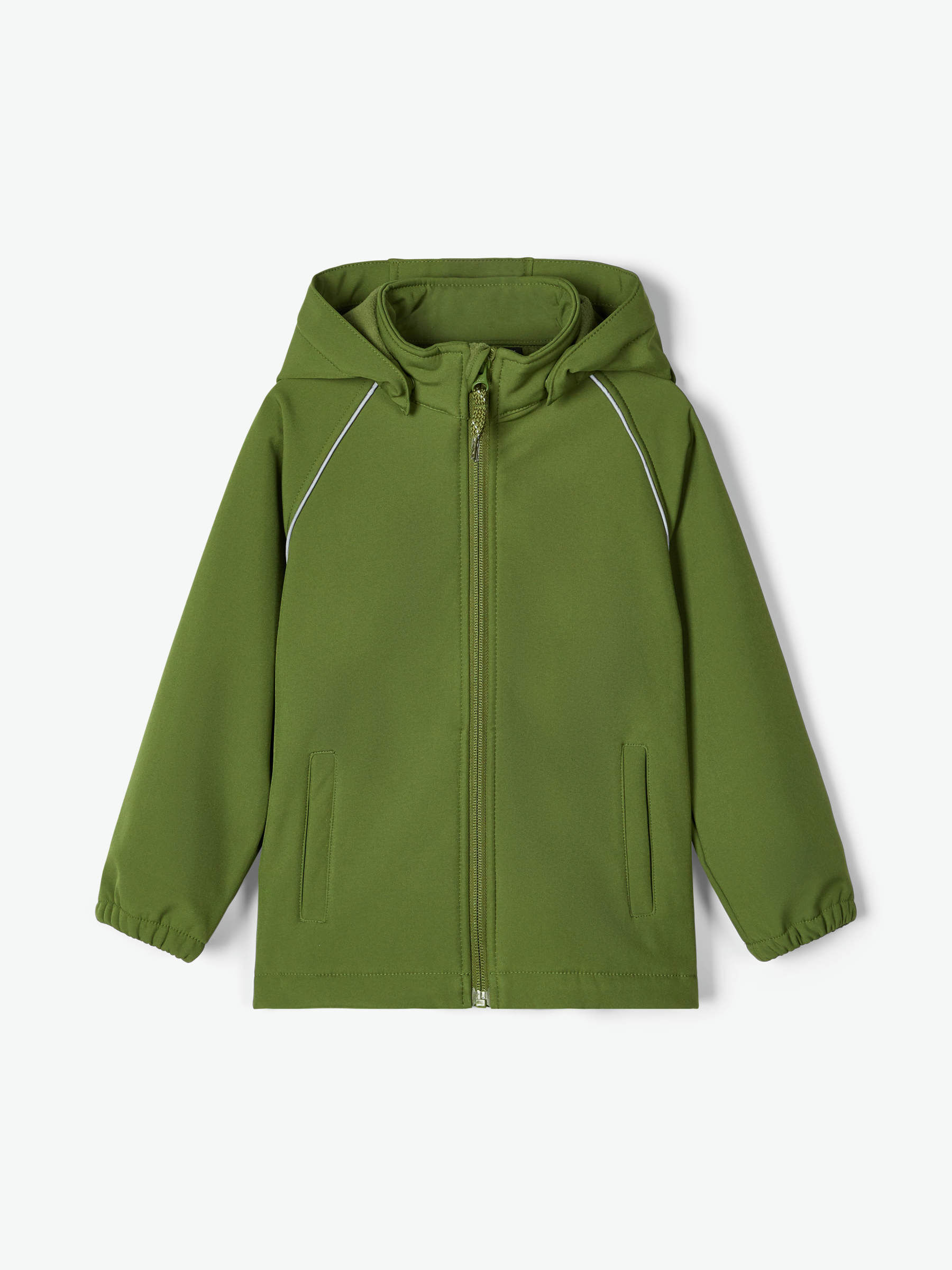MAGIC PRINT SOFTSHELL JACKET (Green 