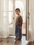 Product image thumbnail - BAGGY FIT JEANS, Medium Blue Denim | 3
