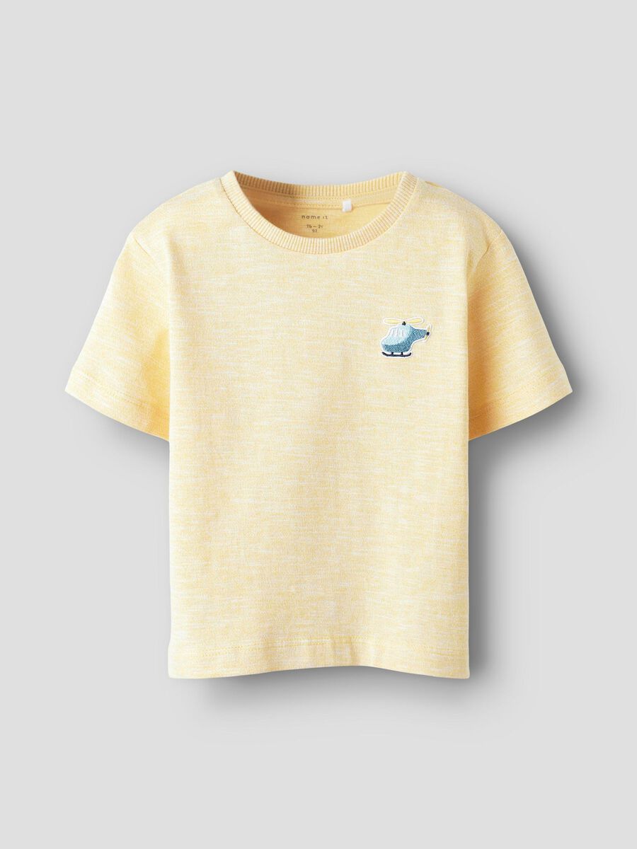 name it REGULAR FIT T-SHIRT, Buff Yellow, highres - 13238143_BuffYellow_003.jpg