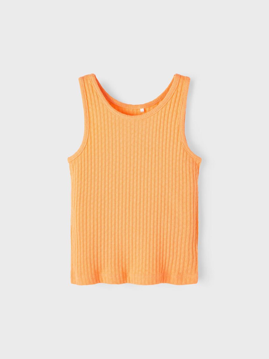 name it RIB STRAP TOP, Mock Orange, highres - 13217473_MockOrange_003.jpg