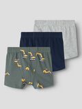 Product image thumbnail 1 3 PACK ORGANIC COTTON BOXER SHORTS, Urban Chic