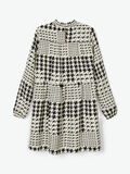 Name it HOUNDSTOOTH CHECKED DRESS, Black, highres - 13185909_Black_004.jpg