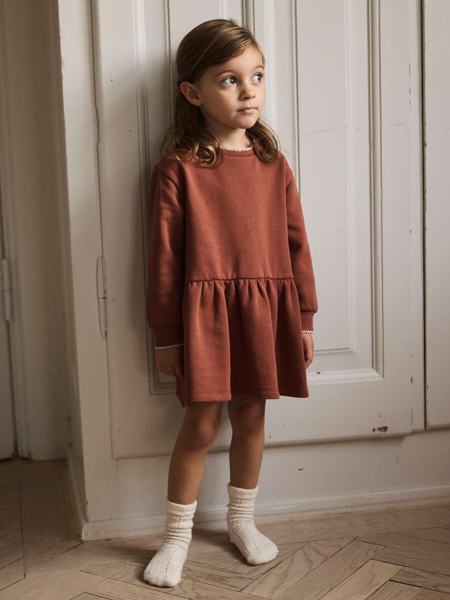 Product carousel image 2 BIOBAUMWOLL SWEATKLEID, Maple Syrup