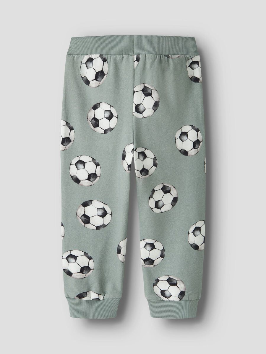 Product carousel image 2 REGULAR FIT SWEATPANTS, Green Milieu