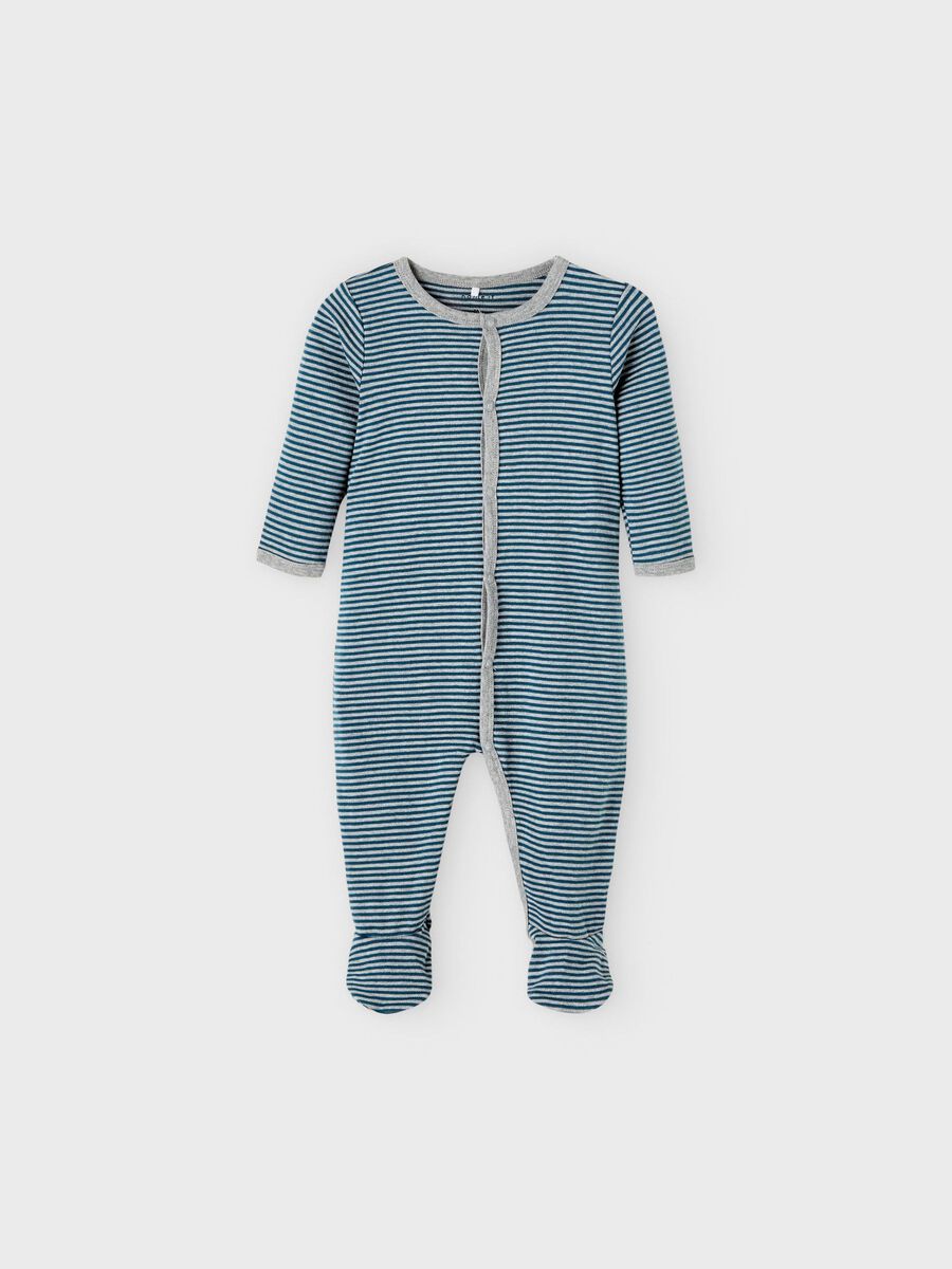 Carousel image - PAQUETE DE 3 CON BOT&Oacute;N A PRESI&Oacute;N PIJAMA, Legion Blue | 5