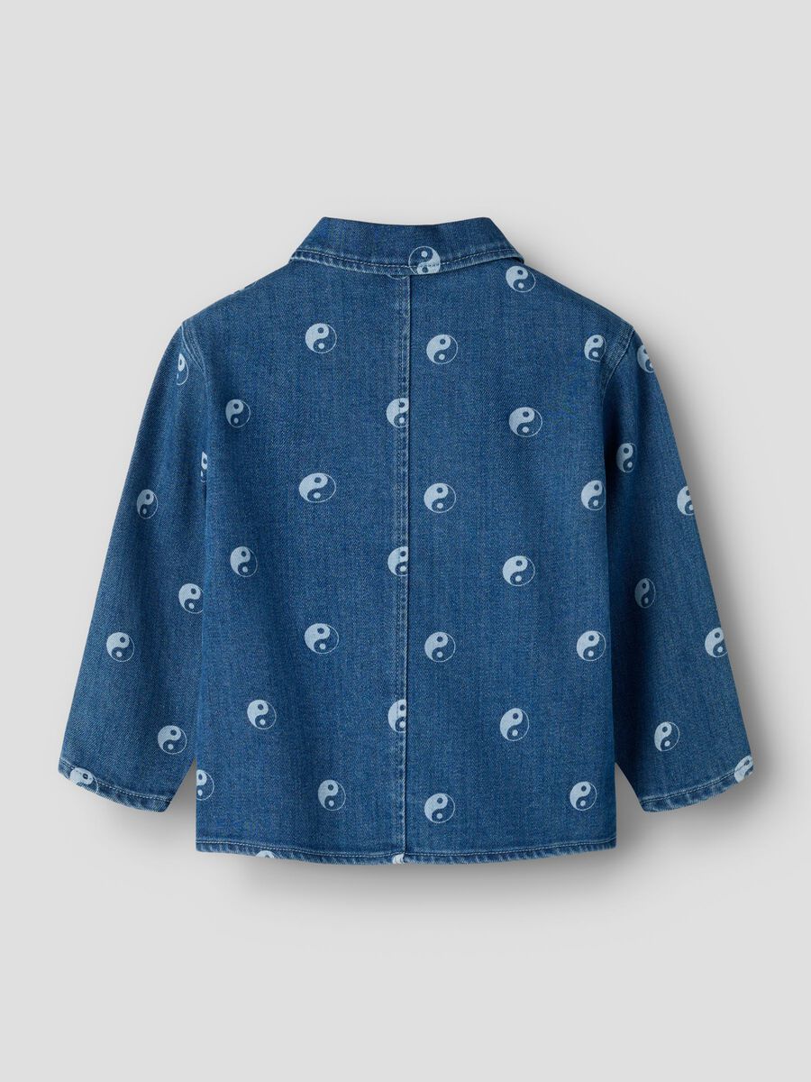 Carousel image 4 GIACCA IN DENIM, Dark Blue Denim