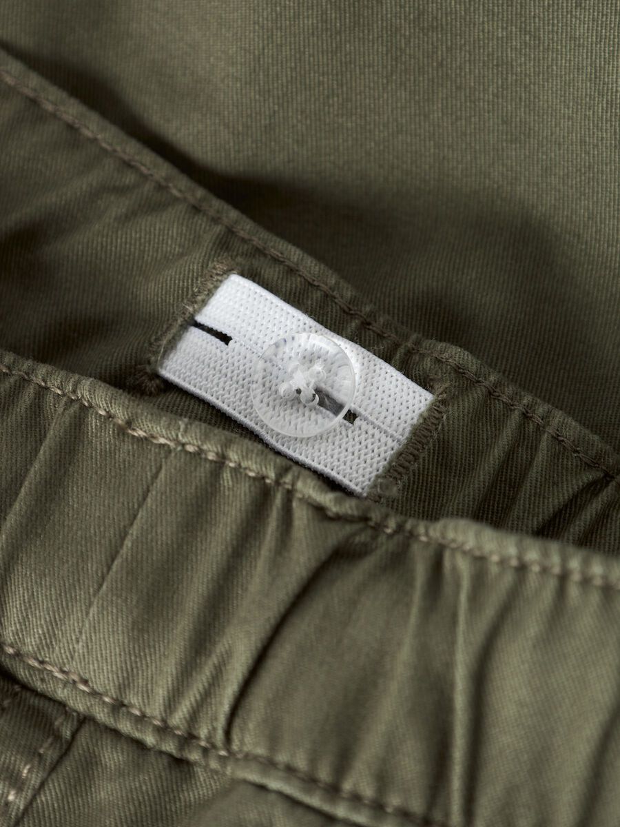 Carousel image 3 BARREL FIT CARGO PANTS, Olive Night