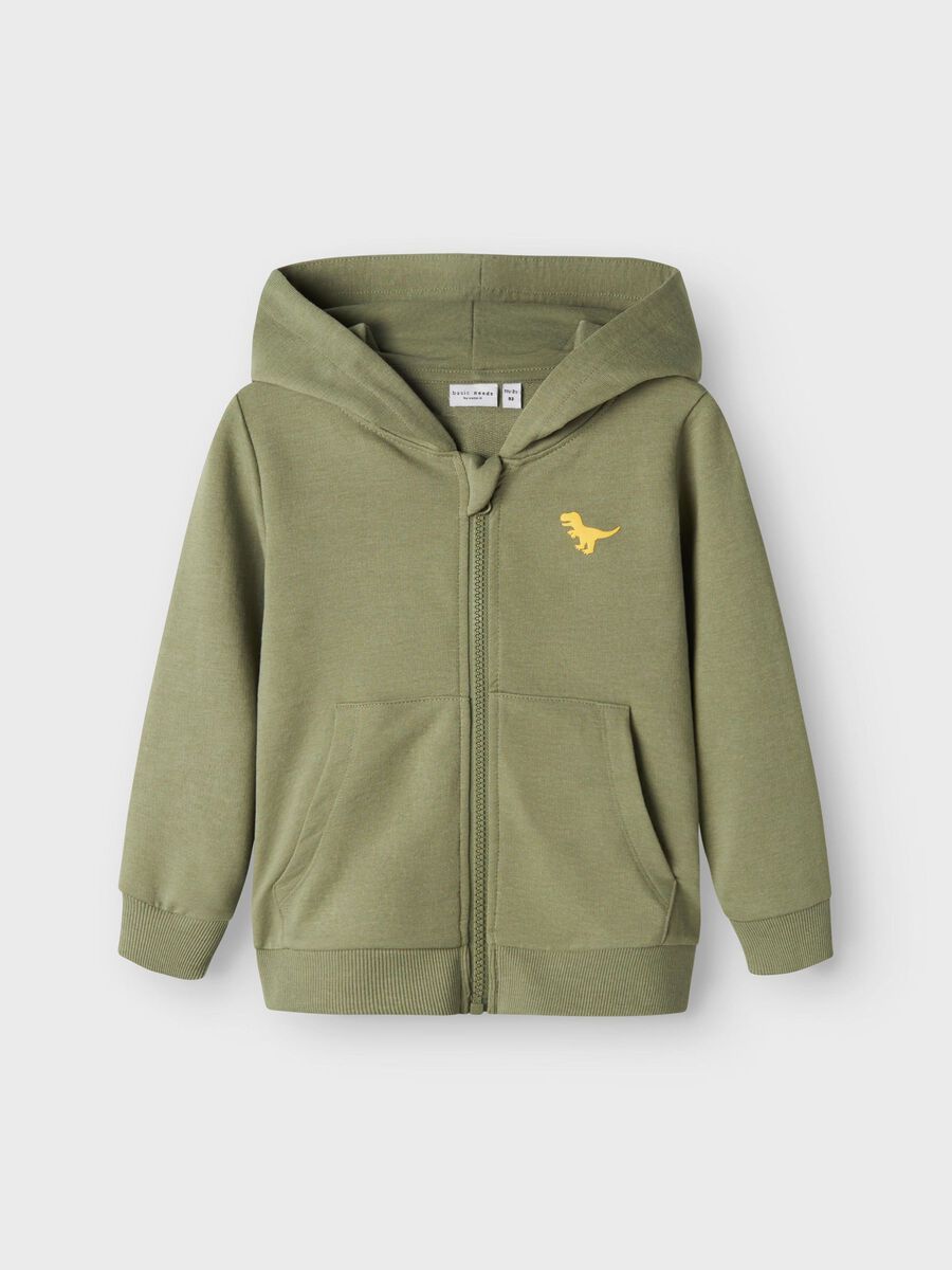 name it HÆTTET SWEATCARDIGAN, Oil Green, highres - 13230129_OilGreen_003.jpg