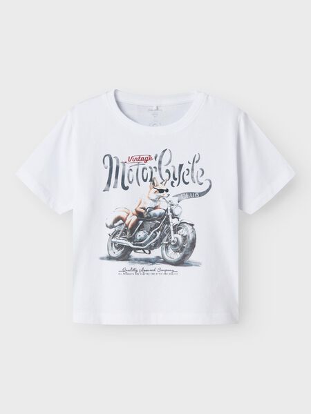 name it ØKOLOGISK BOMULD T-SHIRT, Bright White, highres - 13244101_BrightWhite_003.jpg