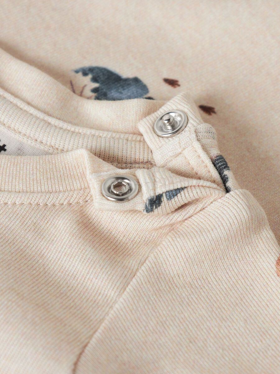 Carousel image - PRINTED ROMPER, Peyote Melange | 4