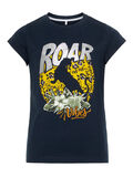 Name it LEOPARDPRINTET T-SHIRT, Dark Sapphire, highres - 13166980_DarkSapphire_001.jpg