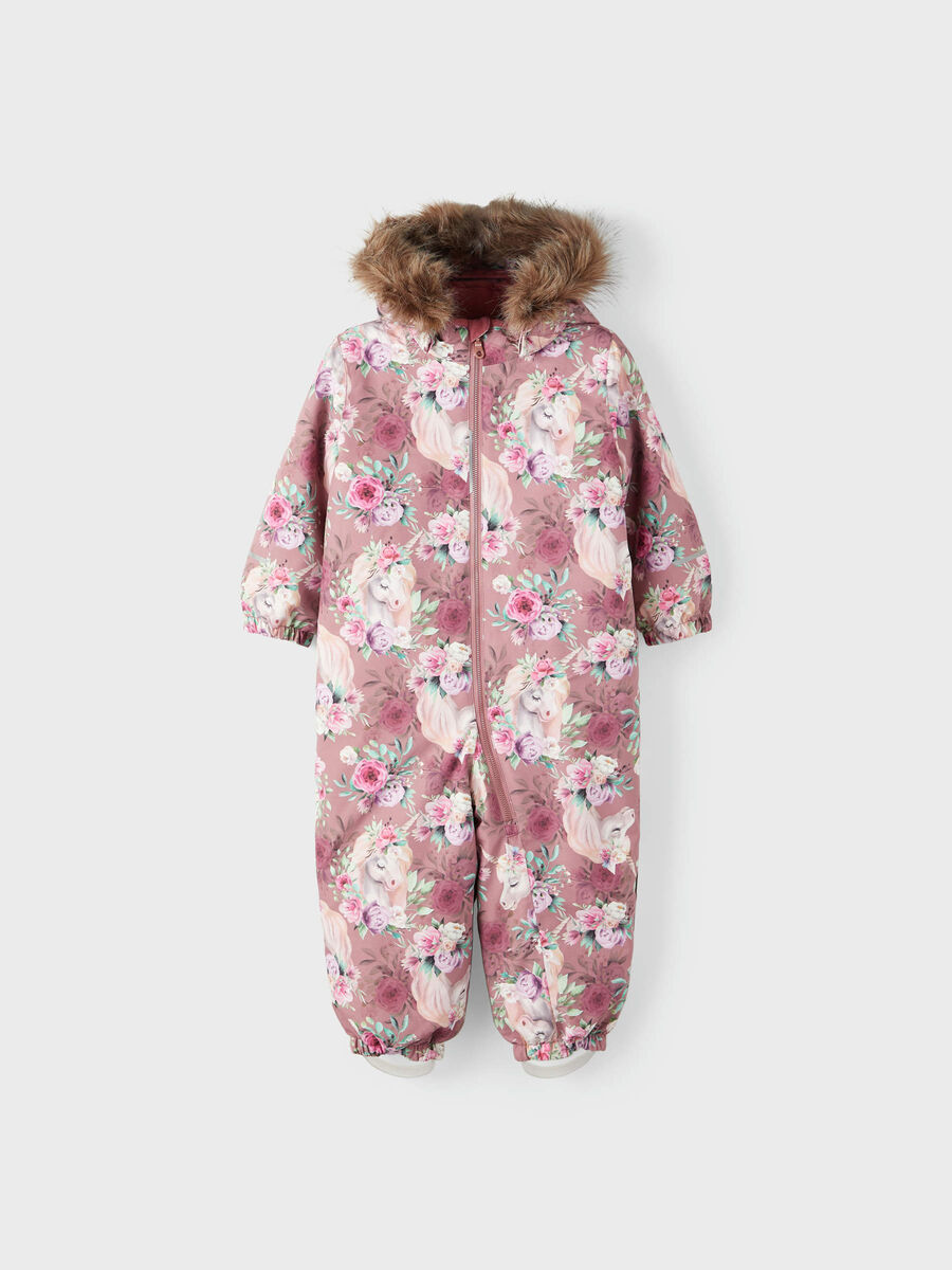 SNOW10 UNICORN SNOWSUIT - Toddler Girls' | Pink | NAME IT® Finland