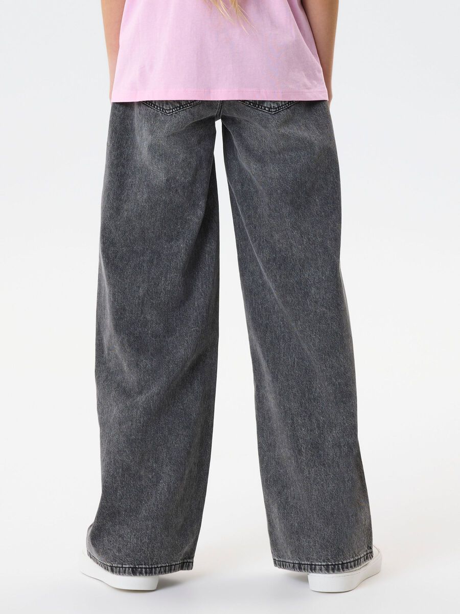 Carousel image 6 WIDE FIT JEANS, Dark Grey Denim